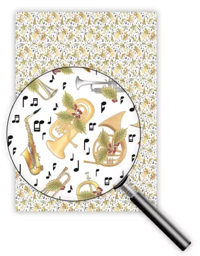 Musical Instruments, Wrapping Paper