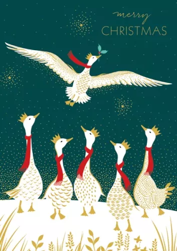 Flying Geese, Single Card