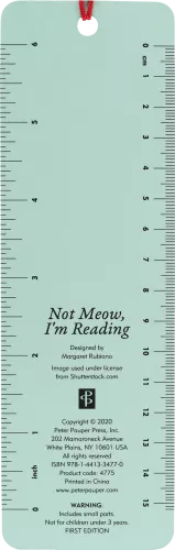 Youth Bkmk Not Meow I'M Reading