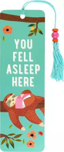 You Fell Asleep Here, Beaded Bookmark