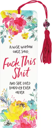 Beaded Bookmark A Wise Woman Once Said