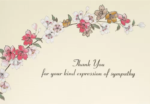 Ty Note Sympathy Floral