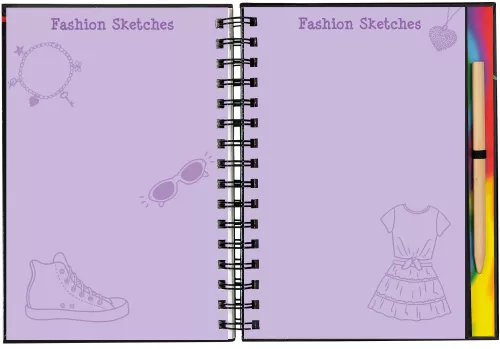 Scratch & Sketch Fashion Show Tal