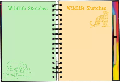 Scratch & Sketch Wild Safari Tal