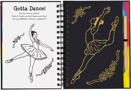Scratch & Sketch Ballet Tal