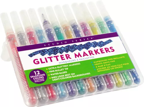 Studio Series Glitter Marker Set