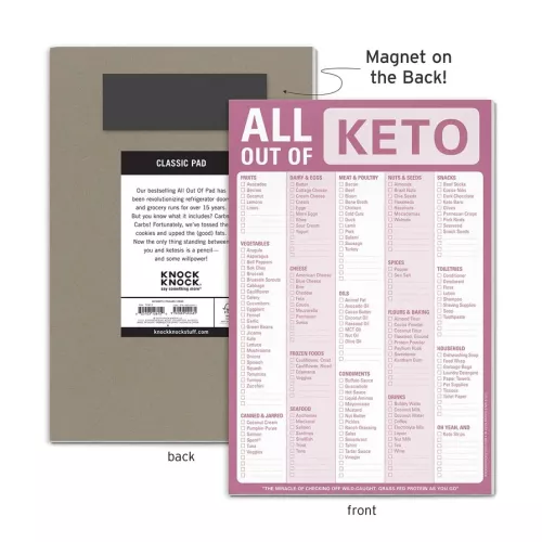 Knock Knock All Out Of Pad (Keto)