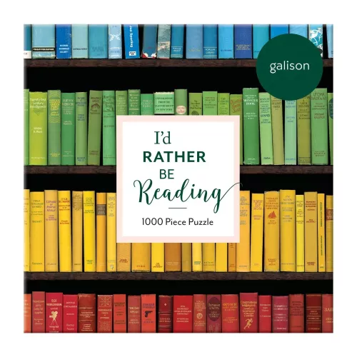 I'd Rather Be Reading 1000 Piece Jigsaw Puzzle