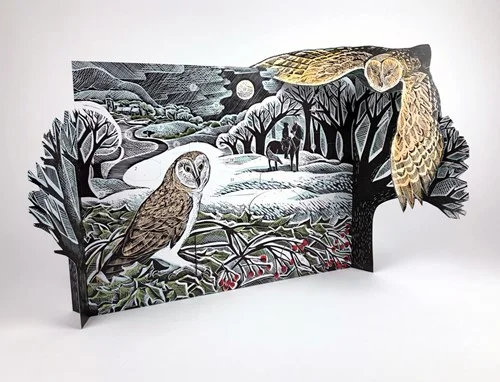 Owl in Winter,  Advent Calendar