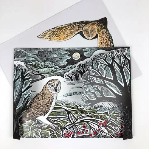 Owl in Winter,  Advent Calendar
