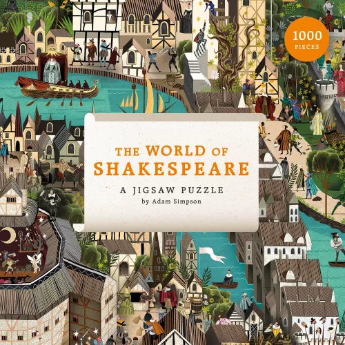 The World of Shakespeare: 1000-Piece Jigsaw Puzzle Adam Simpson