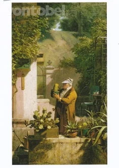Cactus Friend (c- 1858), Postcard