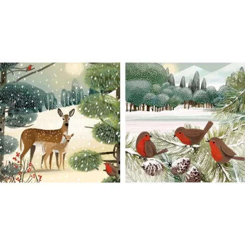 Deer and Robins, Card Wallet