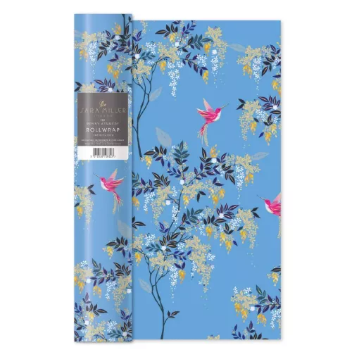 Blue Hummingbird Roll Wrap, Sara Miller