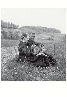 Wedding in Hirserenbad (1939), Postcard