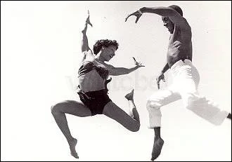 Billie Allen and Jimmy Hunt (1951), Postcard