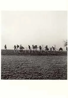 Removal of a Nursery School near Thun (1955), Postcard