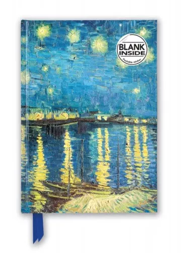Vincent van Gogh: Starry Night over the Rhône, Blank Notebook