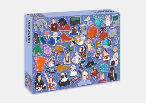 90s Icons: 500 piece jigsaw puzzle