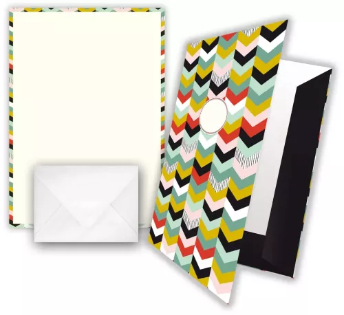 Geo, Writing Paper in Keepsake Folder