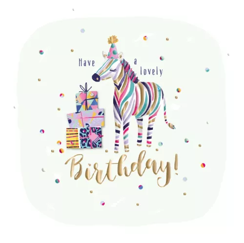 Strawberry Fizz, Greeting Card