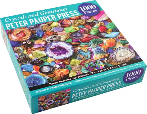 Crystals And Gemstones, 1000 Piece Puzzle