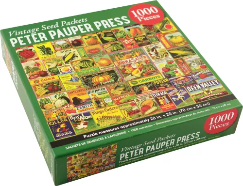 Vintage Seed Packets, 1000 Piece Puzzle