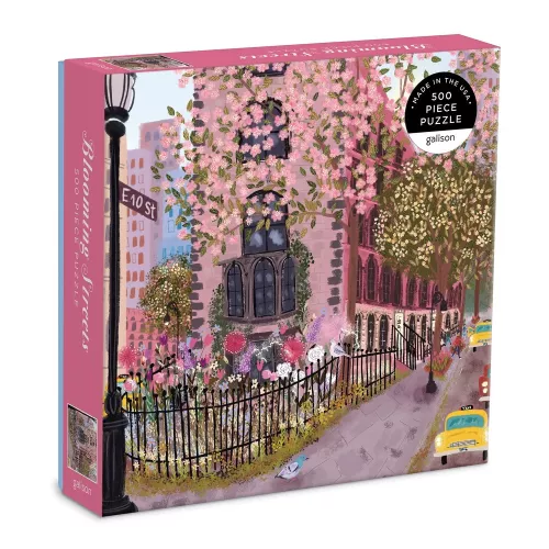 Blooming Streets, 500 Piece Puzzle
