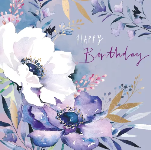 Anemones, Greeting Card