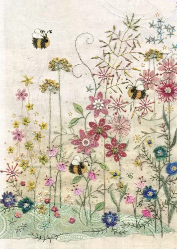 Bees Meadow, Greeting Card