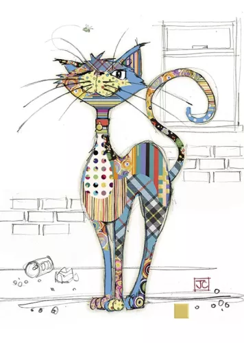 Cola Cat, Greeting Card