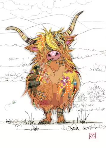 Highland Hamish, Greeting Card