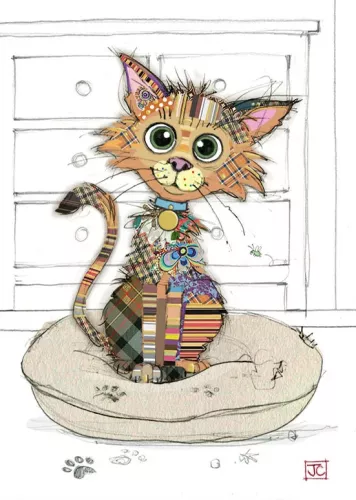 Kimba Kitten, Greeting Card