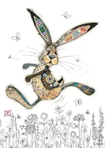 Hesper Hare, Greeting Card