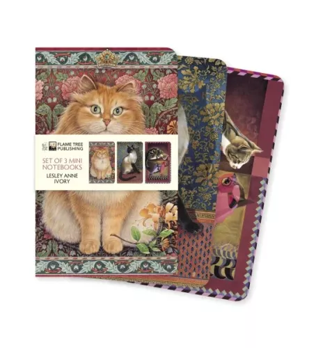 Lesley Anne Ivory Set of 3 Mini Notebook Collection