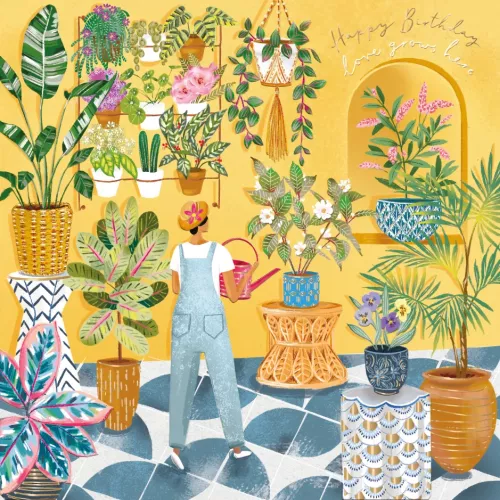Gardening, Greeting Card
