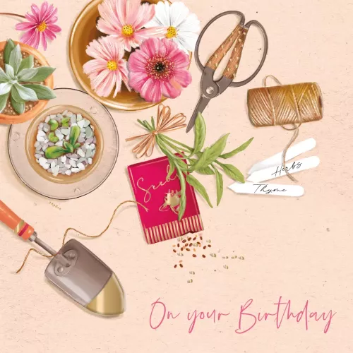 On Your Birthday, Greeting Card