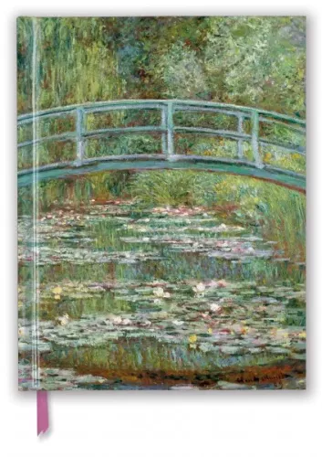 Claude Monet: Bridge over a Pond for Water Lilies, Blank Sketch Book