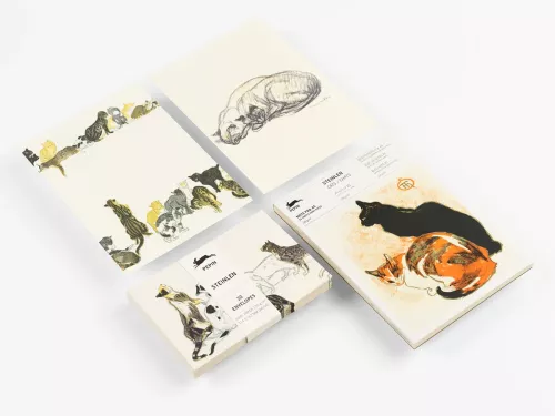 Steinlen - Cats, C6 Envelopes