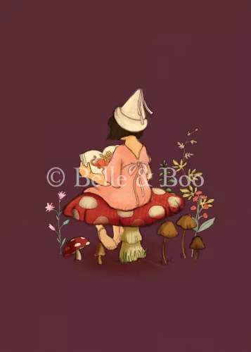 Toadstool Tales, Postcard
