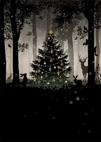 Woodland Gathering, Greeting Card