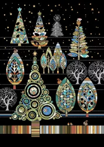 Christmas Forest, Greeting Card
