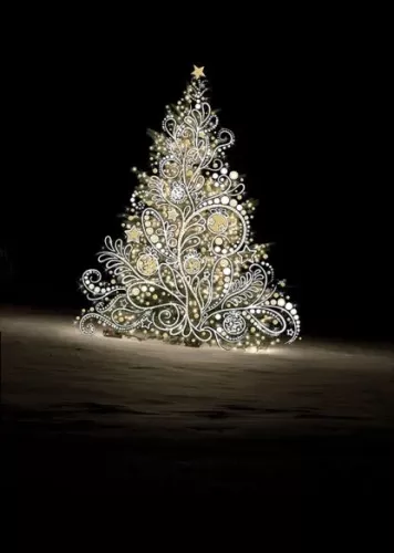 White Tree, Greeting Card