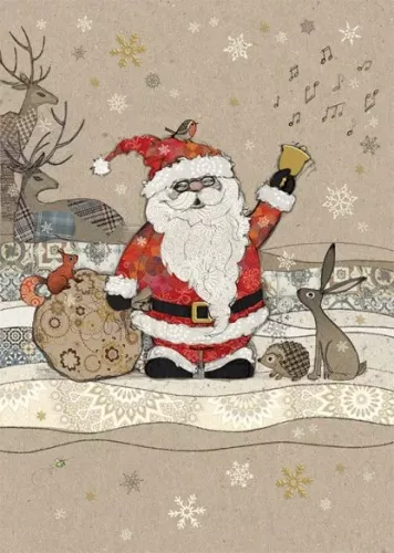 Santa & Friends, Greeting Card