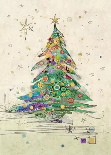 Painted Tree, Greeting Card
