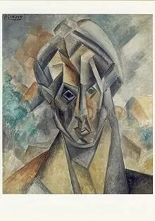 Portrait of Fernande Olivier (1909), Postcard