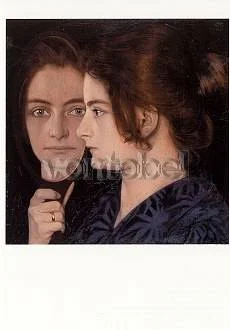 Portrait of the Artist's Wife (1901), Postcard