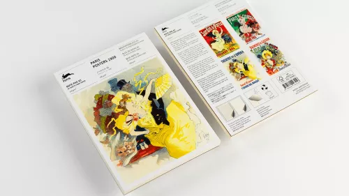 Paris Posters 1900, A5 Writing Paper & Notepad