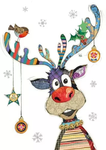 Rudolph Baubles, Christmas Greeting Card