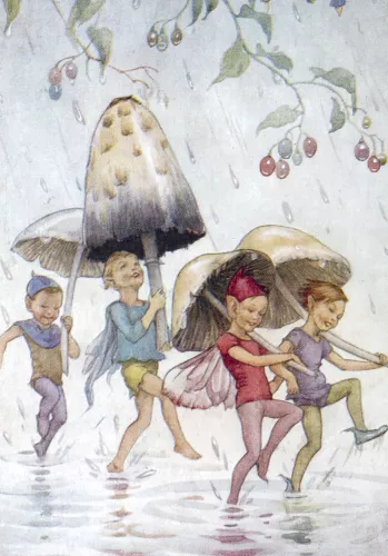 Fairy Land toadstool, Minicard
